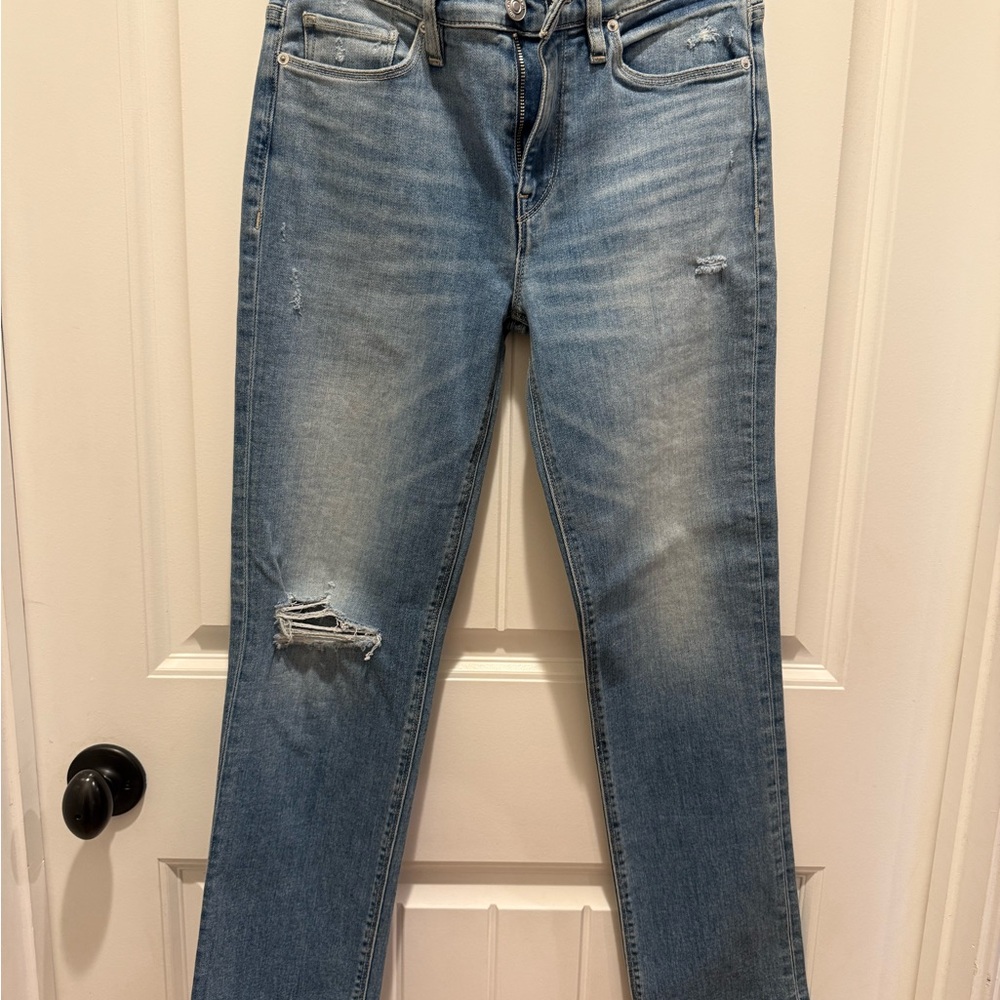 Hudson Jeans Light Blue Distressed Women Jeans